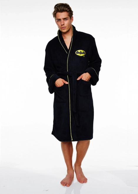 Halat unisex Batman negru