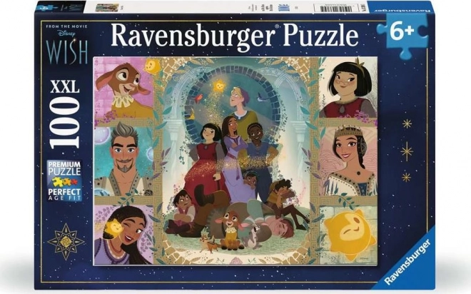 Puzzle Disney dorință 100 piese Ravensburger