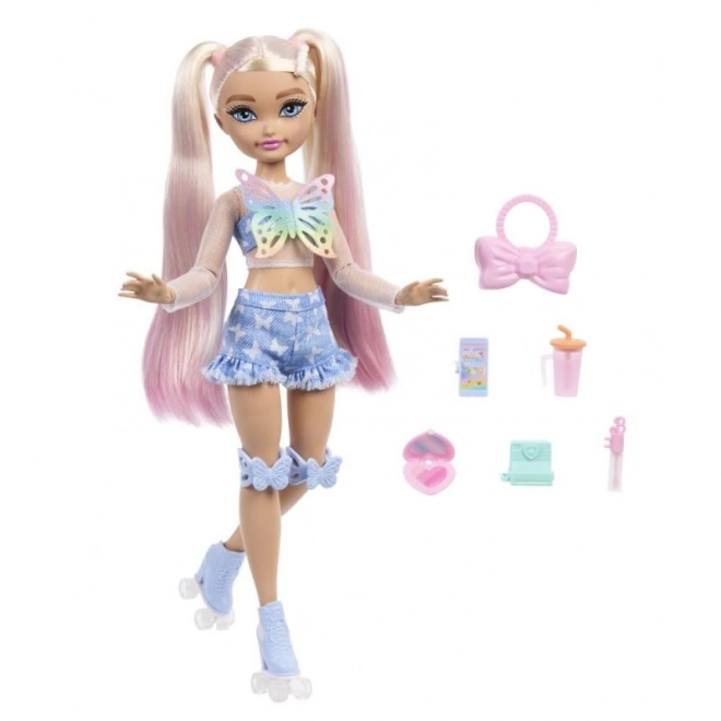 Păpușa pe role Barbie Dream Besties Malibu