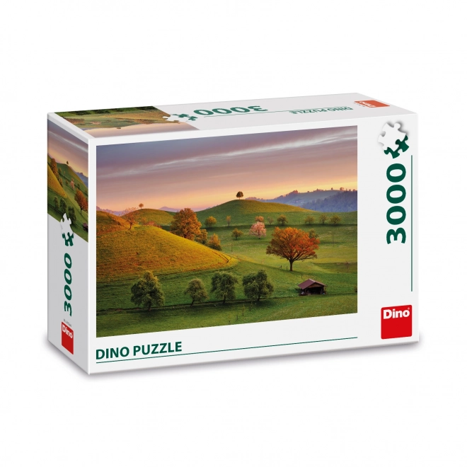 Puzzle Dino Răsărit de poveste 3000 piese