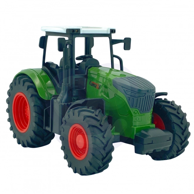 Mini fermă tractor cu animale și unelte de la Woopie
