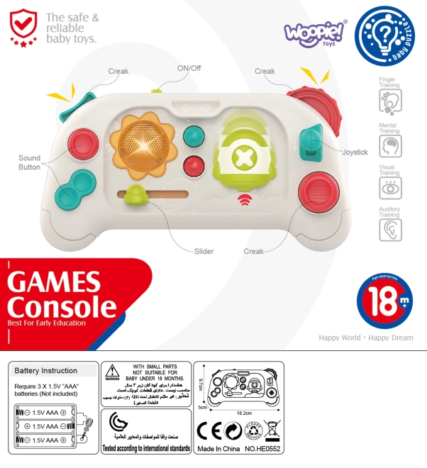Pad interactiv pentru bebeluși Woopie