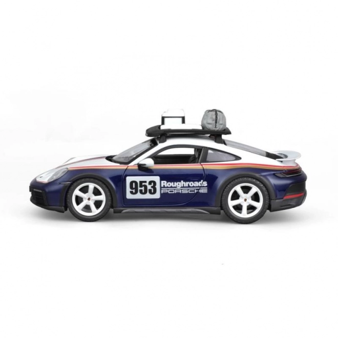 Model mașină Bburago Porsche 911 Dakar Blue