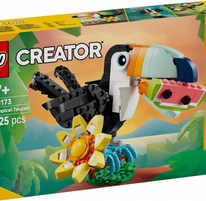 Lego Creator 3în1: tucan tropical