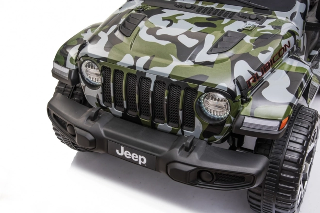 mașină electrică Jeep Wrangler Rubicon camuflaj