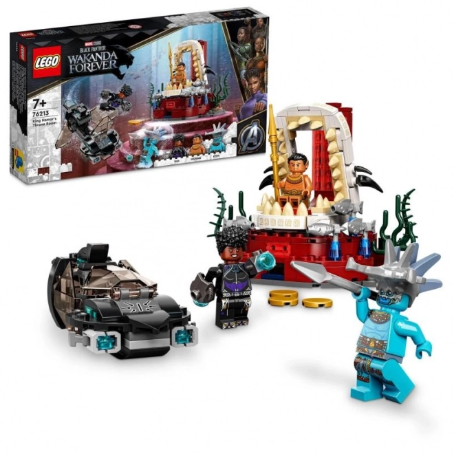 Sala tronului regelui Namor Marvel LEGO