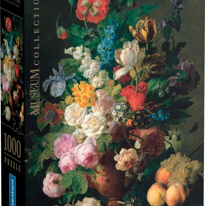 Colecția Muzeului Puzzle: Natură statică cu flori 1000 piese