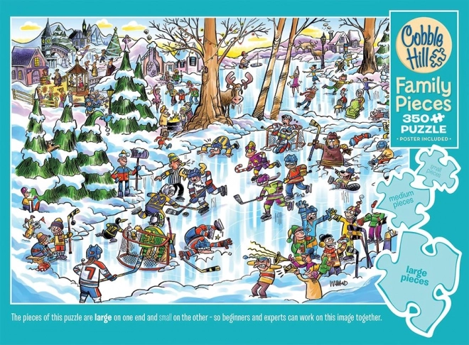 Puzzle de familie orașul hocheiului COBBLE HILL
