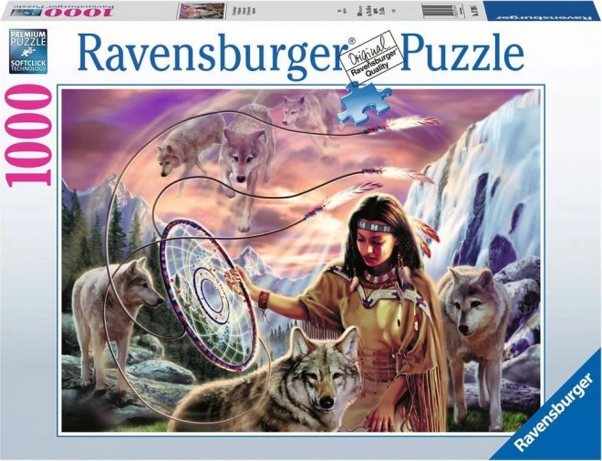 Puzzle 1000 piese Ravensburger captivatorul de nori