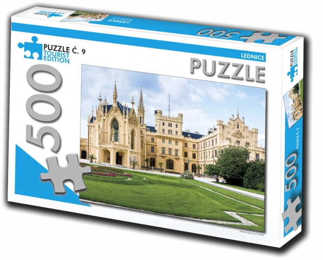 Puzzle turistice cu Lednice - 500 de piese