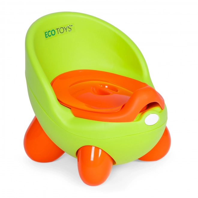 Toaletă olita pentru copii Ecotoys verde