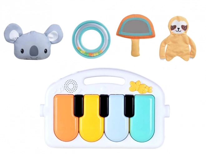 Saltea educativă cu pian și accesorii pentru copii