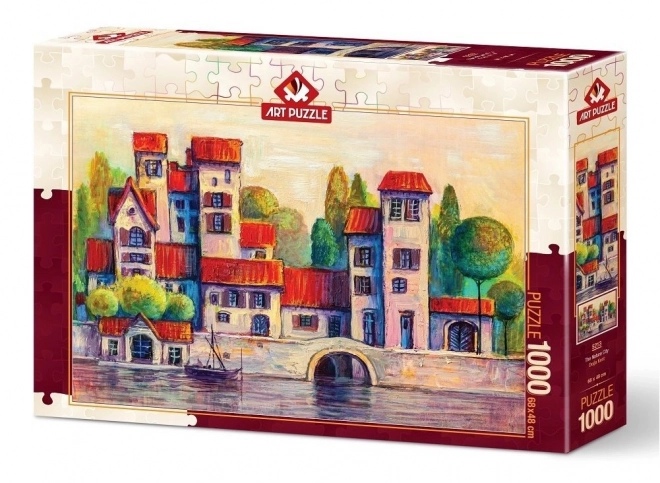 Puzzle Oraș Natural 1000 Piese