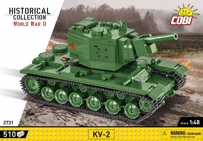 Model czołg KV-2 Colecția Istorică WWII