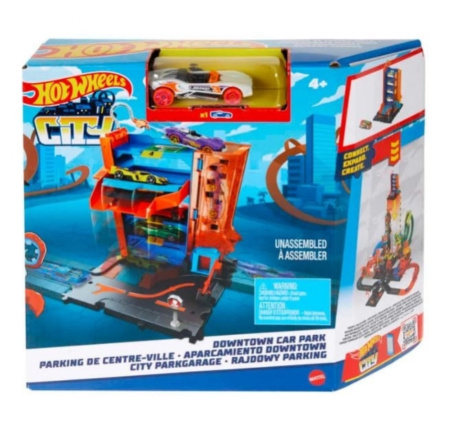 Set parcare mică Hot Wheels City