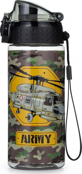 Sticlă de apă pentru copii OXY CLICK 500ml Helicopter