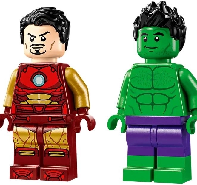 Duo de acțiune IRON MAN și HULK