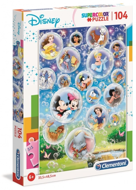 Puzzle CLEMENTONI Lumea Disney 104 piese