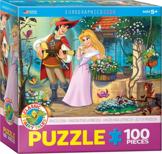 Puzzle Eurographics cântec pentru printesă 100 piese