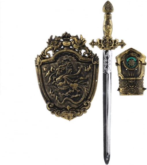 Set de Cavaler pentru Copii cu Sabie, Protecție și Scut