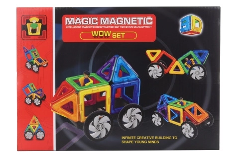 Set de construcție magnetică 16 piese