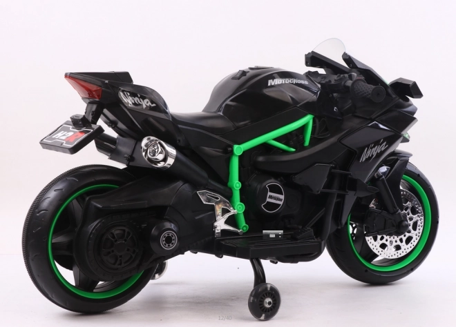 Motor cu acumulator negru pentru copii CHUANQIH2R