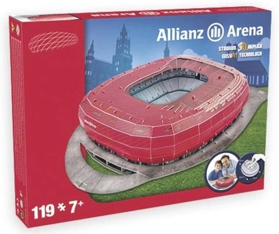 Puzzle 3D Stadion Allianz Arena FC Bayern München