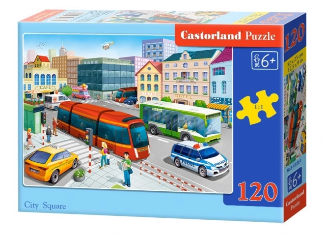 Puzzle 120 de piese City Square