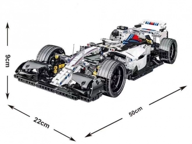 Set de construcție tehnic de mașină sport Bolid F1