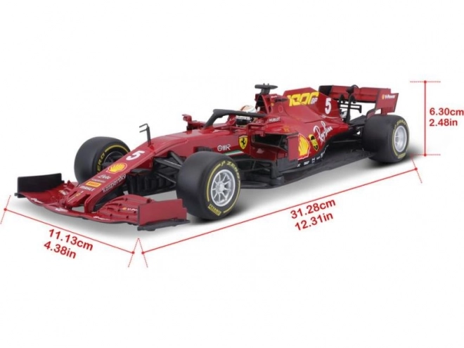 Mașina de jucărie Ferrari SF 1000 în miniatură 1:18