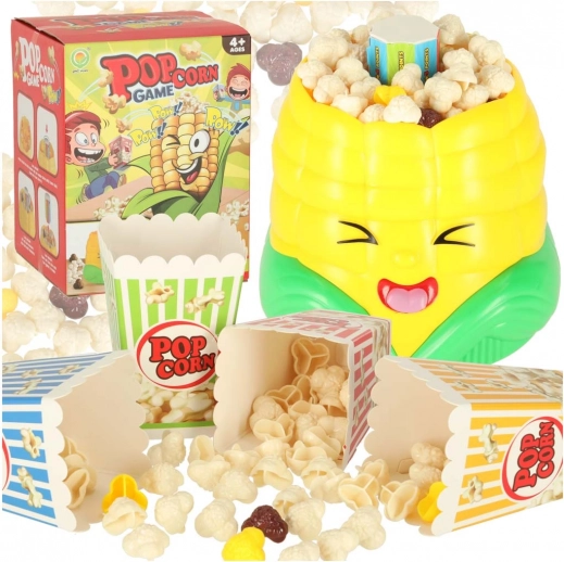 Joc de dexteritate Prinde popcorn pentru 4 jucători