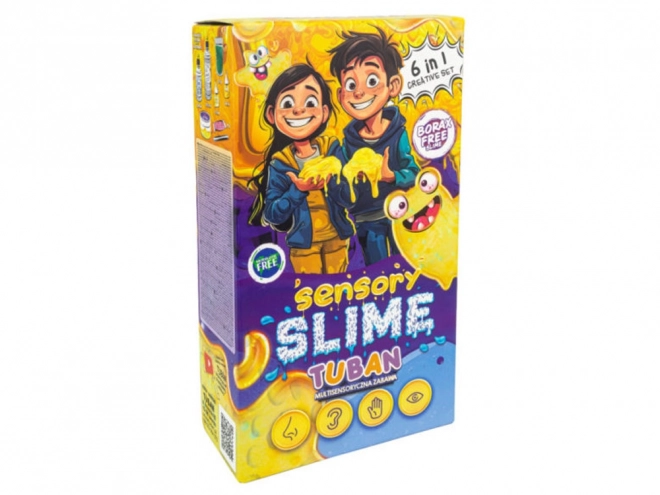 Set Creativ Tuban Slime pentru Jocuri Sensoriale 6în1