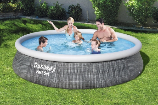 Piscină de grădină pentru copii Bestway 396 x 84 cm 57376