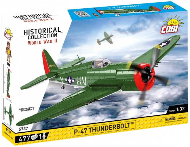 Avion WW II P-47 Thunderbolt COBI