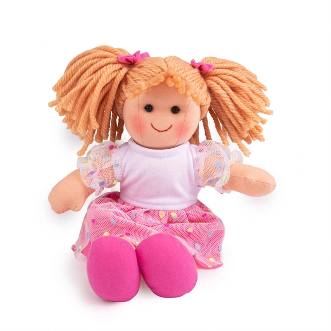 Păpușa de pânză Darcie de la Bigjigs Toys