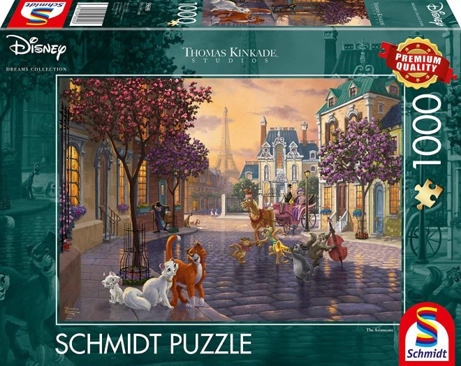 Puzzle SCHMIDT Aristokocii 1000 piese