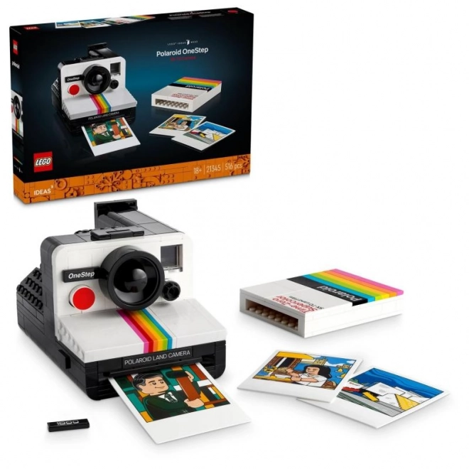 Model LEGO Camera Polaroid OneStep SX-70