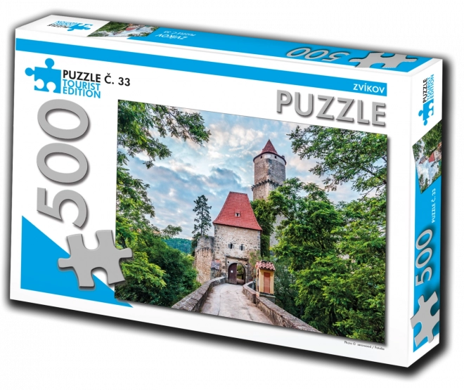 Puzzle Ediția Turistică Castelul Zvíkov 500 piese