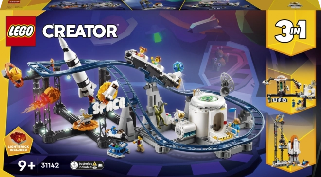 Roller Coaster Spațial LEGO Creator 3 în 1