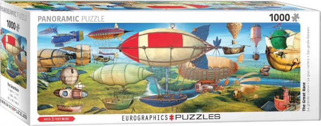 Puzzle panoramic Eurographics Marele cursă 1000 piese