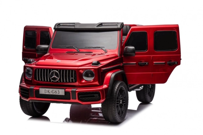 Mașină pe acumulator Mercedes G63 XXL Roșu 24V