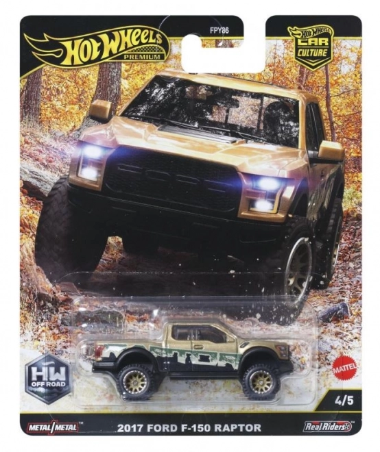 Auto premium Hot Wheels Ford F150 Raptor