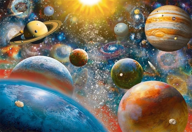 Puzzle Ravensburger Viziunea Planetelor 1000 piese