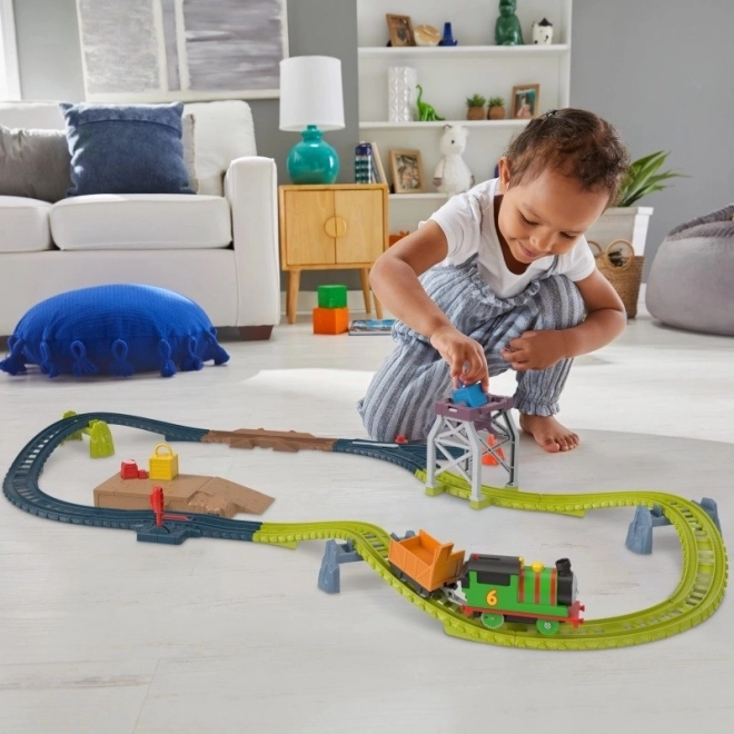 Set Locomotivă cu motor Thomas și prietenii, Percy