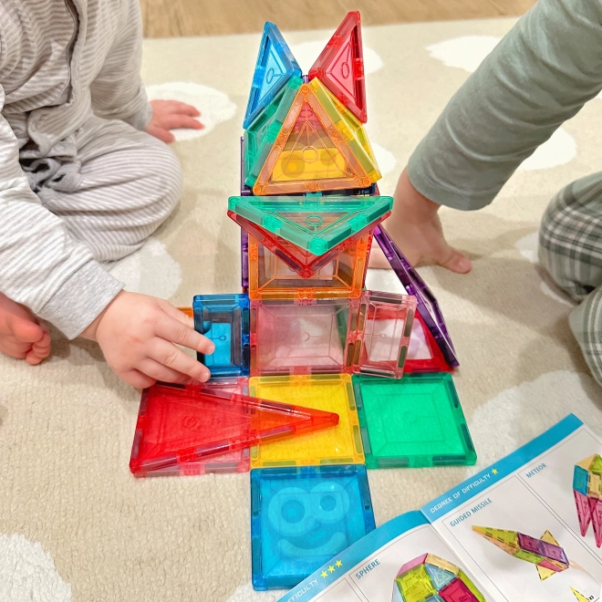 Klocki magnetice WOOPIE Montessori 3D