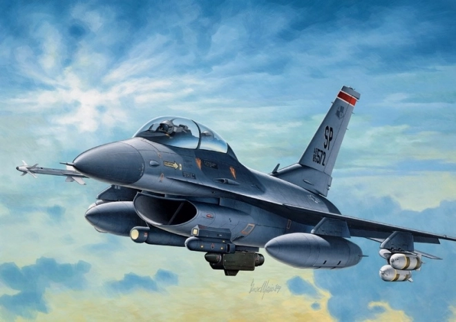 Model avion F-16 C/D Night Falcon