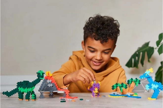 Set de construcție dinozauri Plus-Plus 500 piese