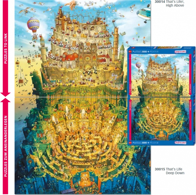Puzzle Heye that's Life: Hluboko 2000 piese