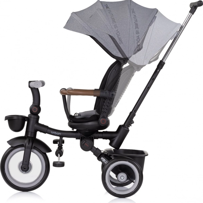 Chipolino Tricicletă cu copertină Urban 2în1 Antracit