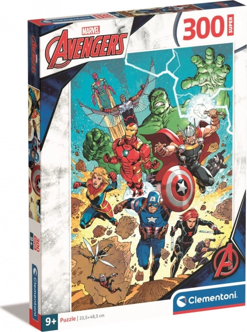 puzzle cu Avengers 300 piese